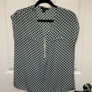 Patterned work shirt
